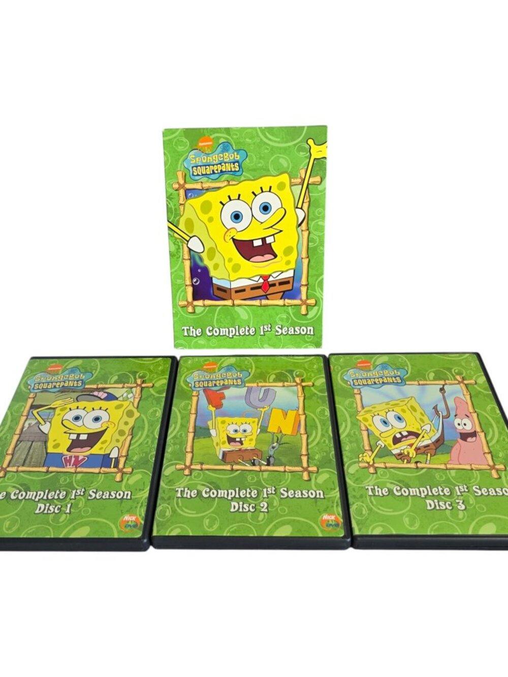 SpongeBob SquarePants: The Complete First 1st Season (DVD, 3 Discs)